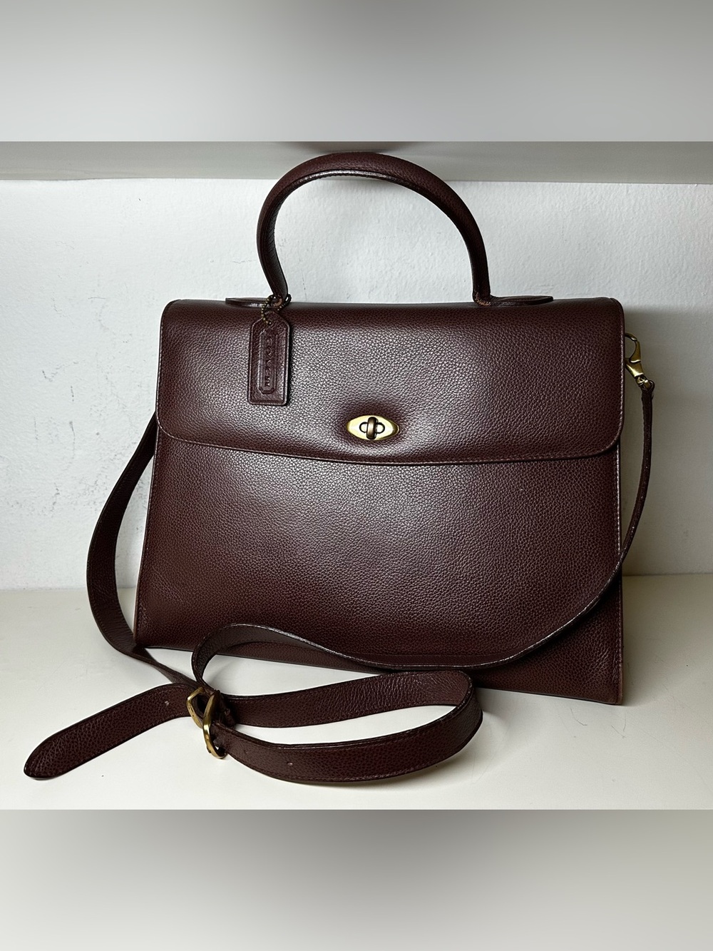 Coach Vintage Brown Madison Bag